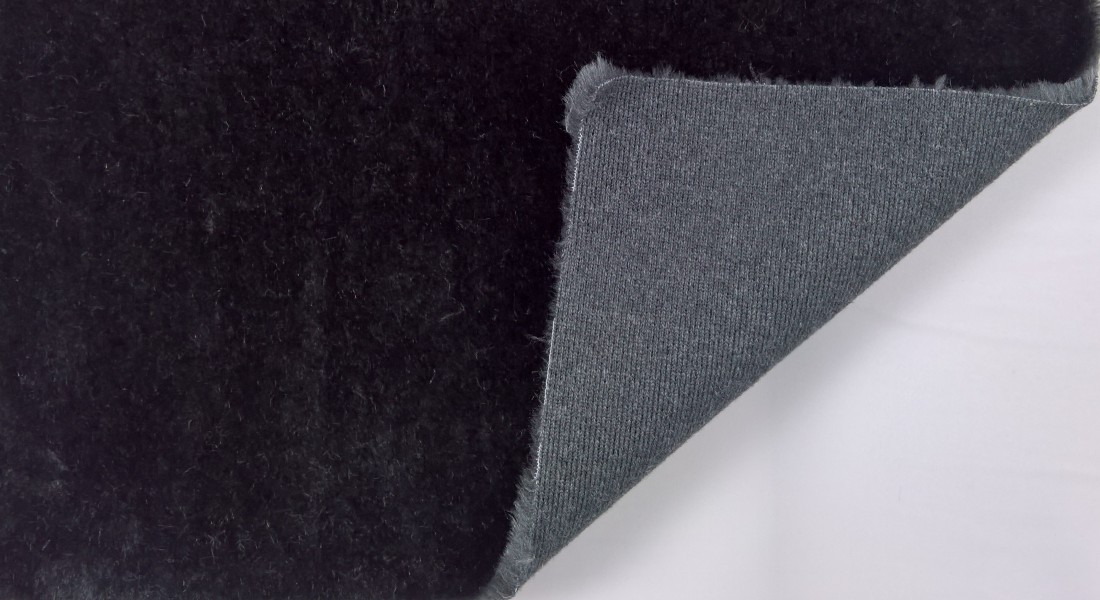 Plyš Brigita tmavě šedá