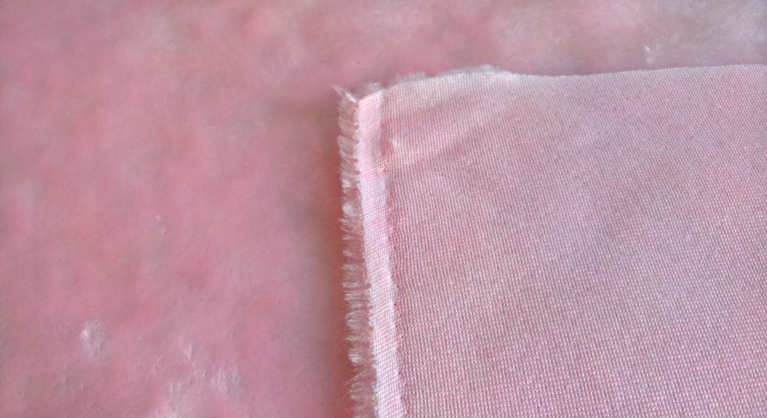 Plyš - Jasana soft pink II.Jakost