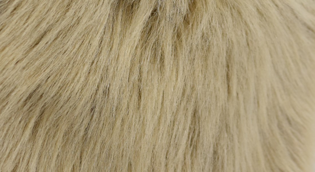 Umelá kožušina, zlato žltá, šírka 150 cm