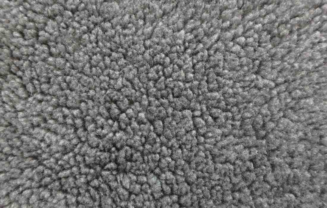 Plyš šedá zatepľovací baránok šírka 140