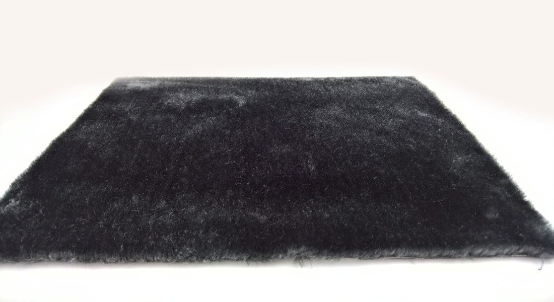 Plyš Brigita tmavě šedá