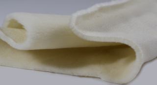 Prírodná vlna 6 mm 100% merino + tuženie